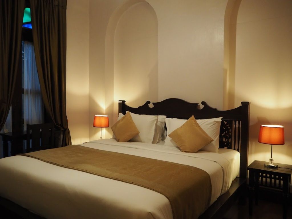 A bedroom in Praya Palazzo hotel, Bangkok