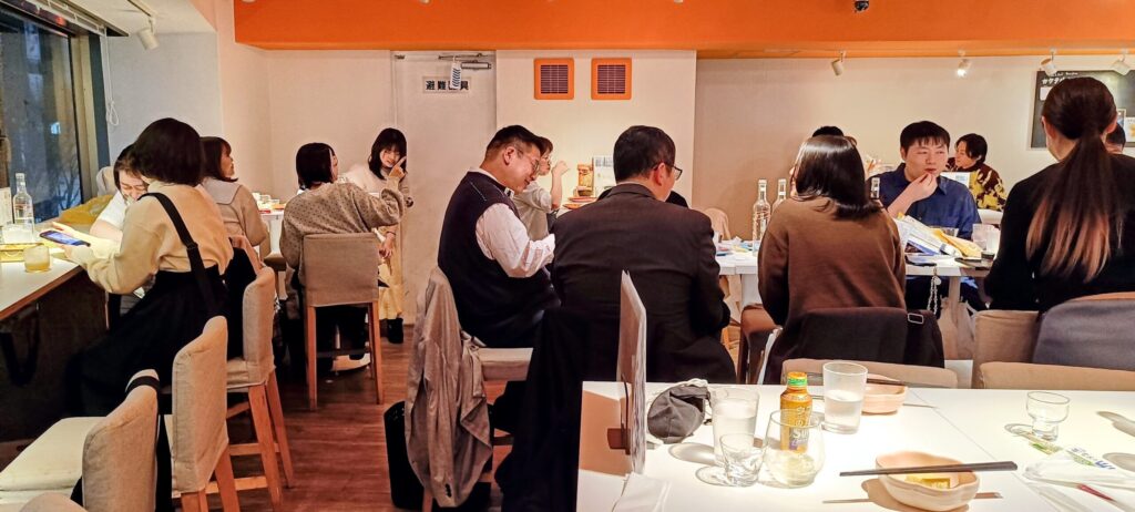 The vibe in a Shibuya sake bar in Tokyo, Sake Market