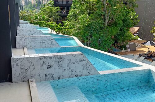 Private deluxe whirlpool room in Panan Krabi Resort, with private pool