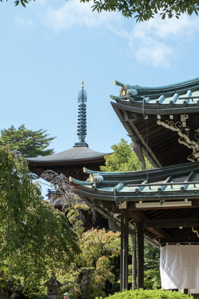 Gotokuji Temple grounds, the lucky cat temple in Tokyo