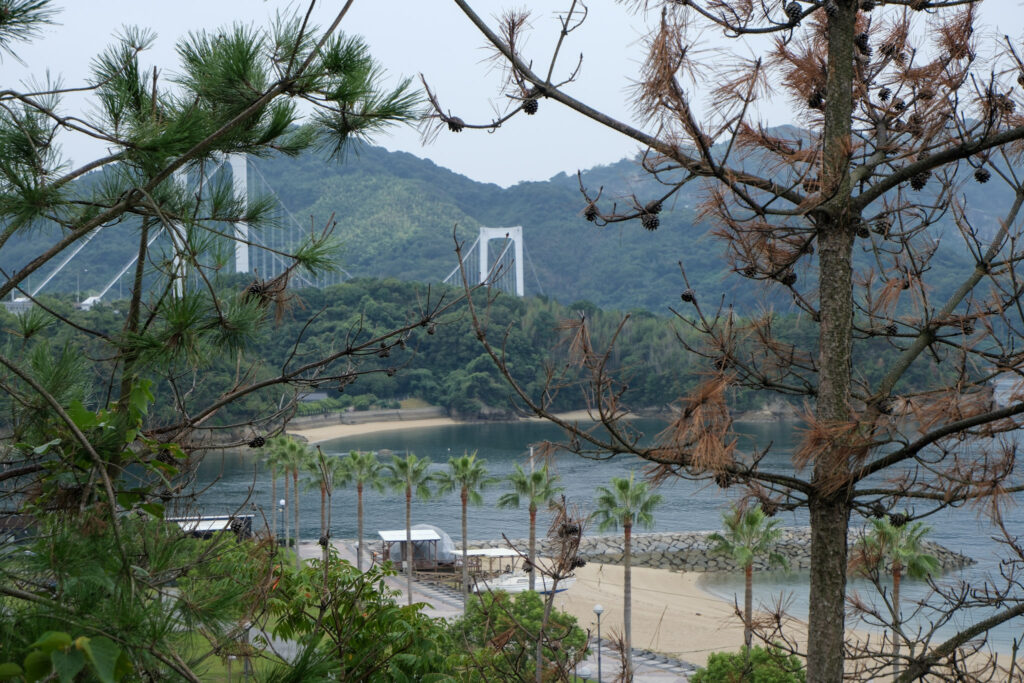 Cable stayed bridge on the Shimanami Kaido