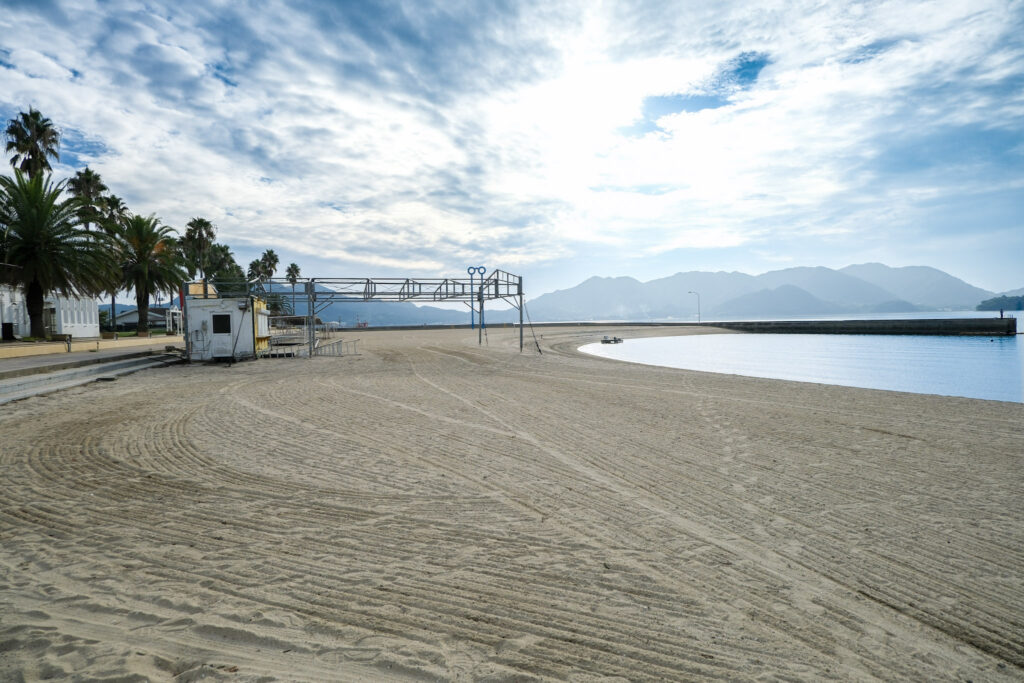 Setoda Sunset Beach on Ikuchijima Island