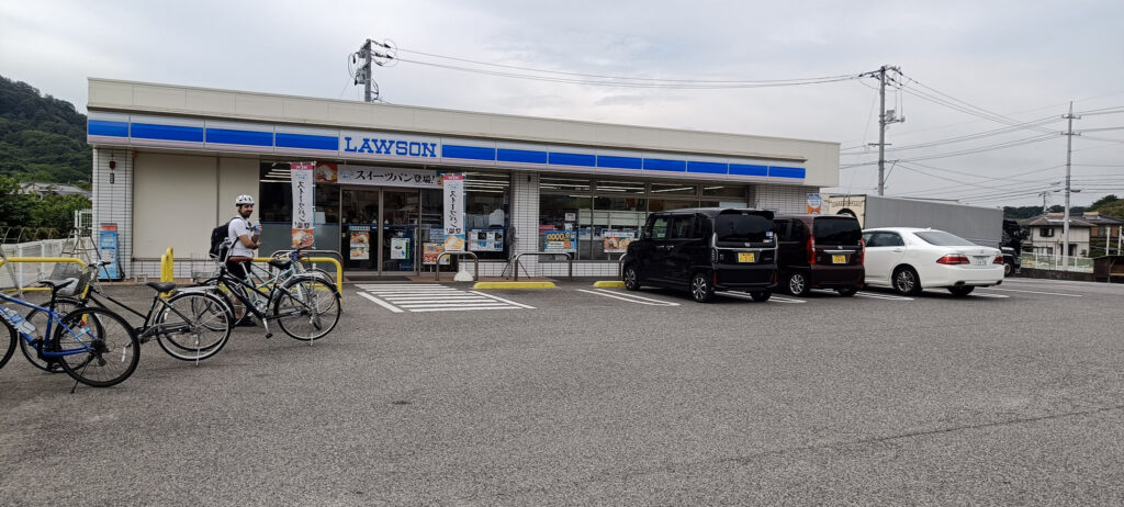 Lawson shop on the shimanami kaido
