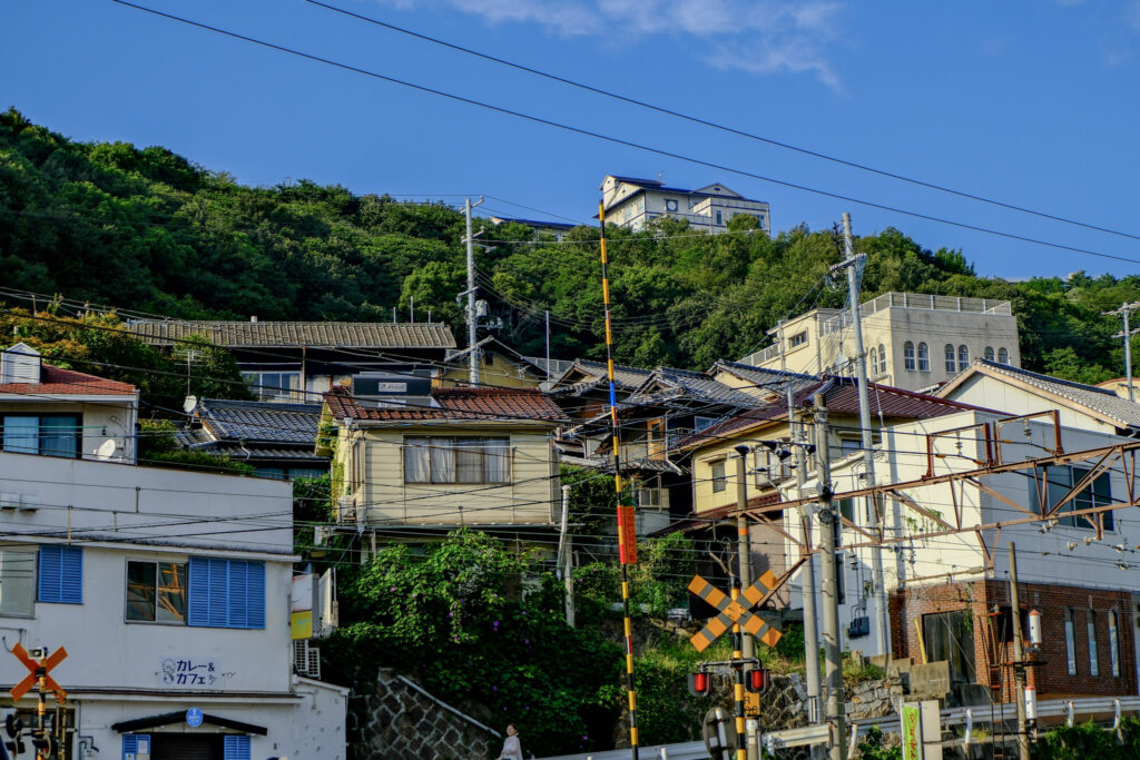 Onomichi, starting point for the Shimanami Kaido access