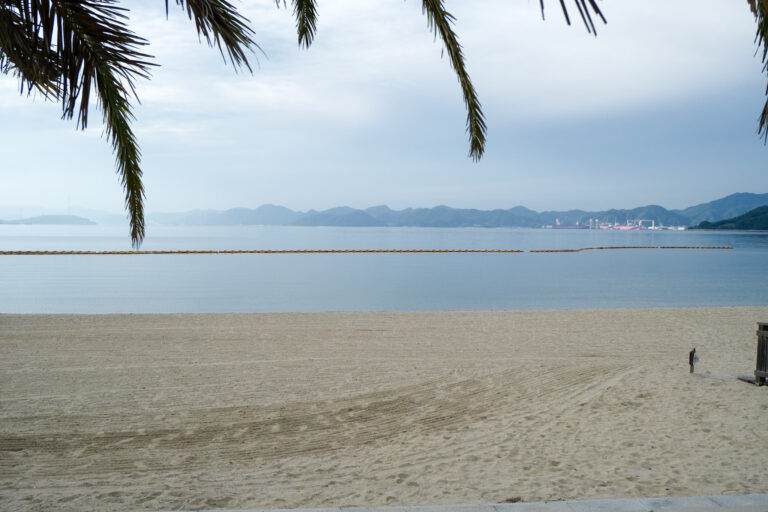 Shimanami Kaido Islands - sunset Beach