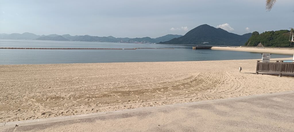 Setoda Sunset Beach on the Shimanami Kaido