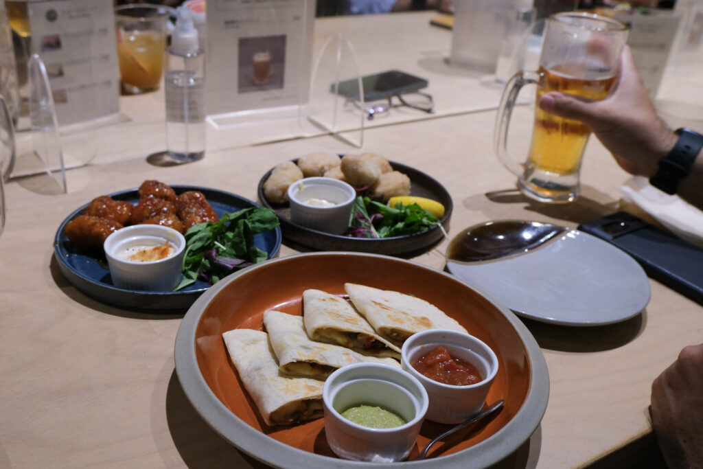 Vegan Bistro Jangara's appetisers