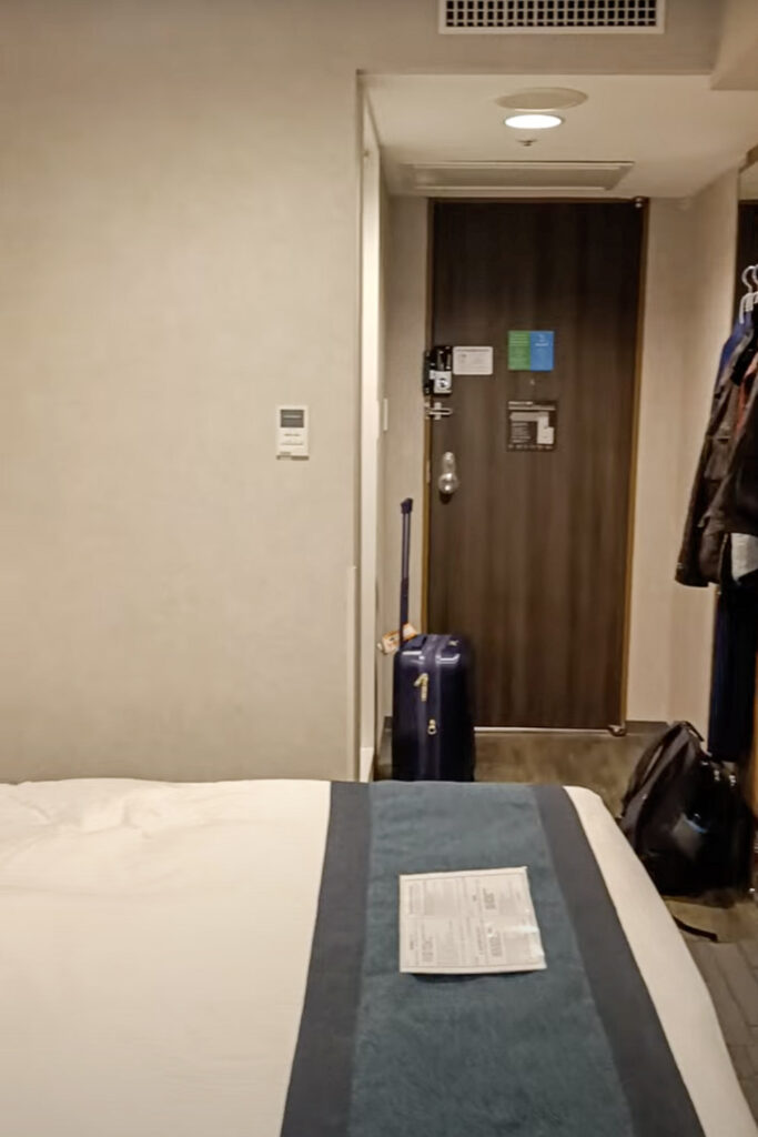 Bedroom in The Knot Hotel