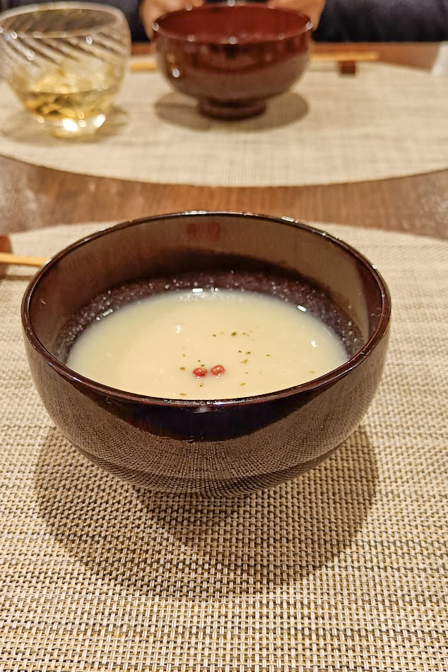 Bowl of soup at Saido, tokyo