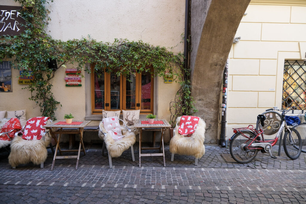 Wine bar in Bolzano