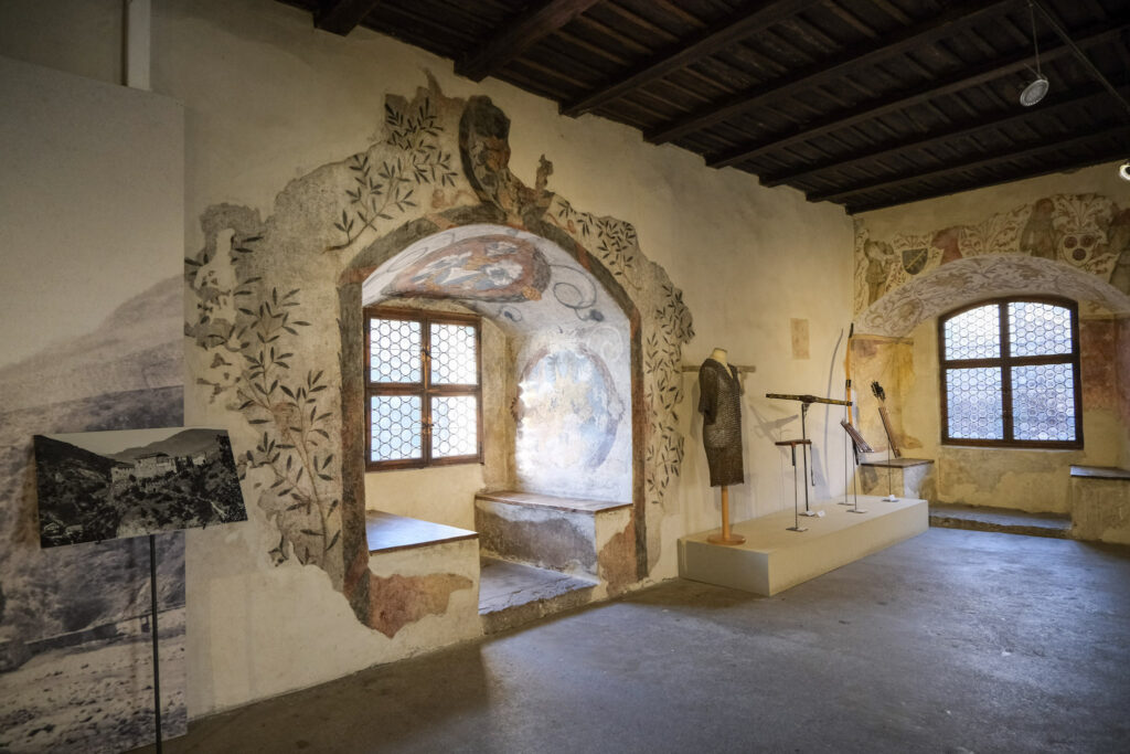 Medieval frescoes in Castel Roncolo, Bolzano