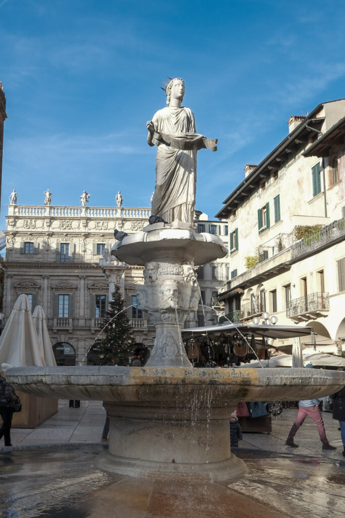Fountain in Piazza delle Erbe, Verona