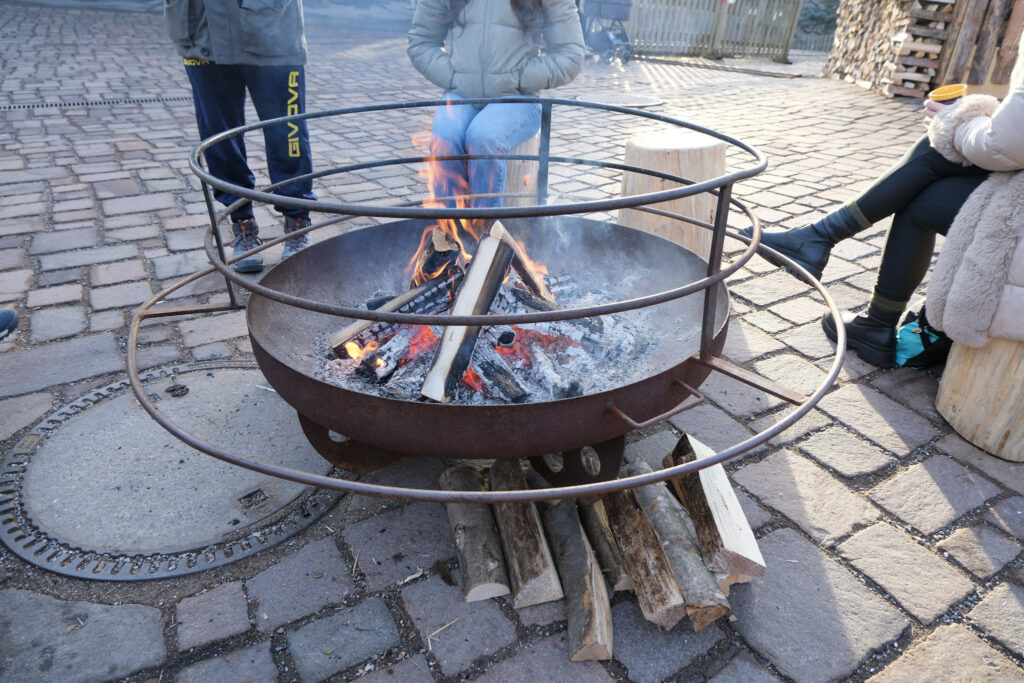Bonfire in Soprabolzano