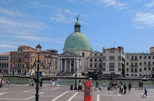 The Church of San Simeon Piccolo, a church right across from Santa Lucia station and the first thing you'll see when you travel to Venice from Verona