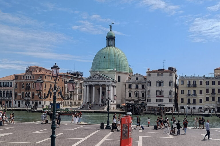 The Church of San Simeon Piccolo, a church right across from Santa Lucia station and the first thing you'll see when you travel to Venice from Verona