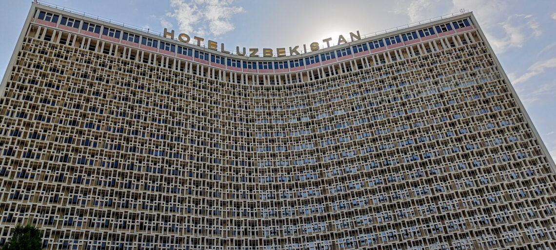 The Hotel Uzbekistan, a must do on a list of things to do in Tashkent