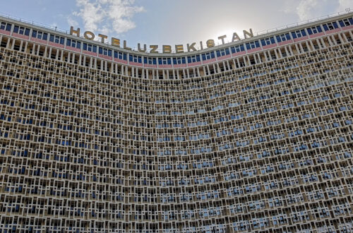 The Hotel Uzbekistan, a must do on a list of things to do in Tashkent
