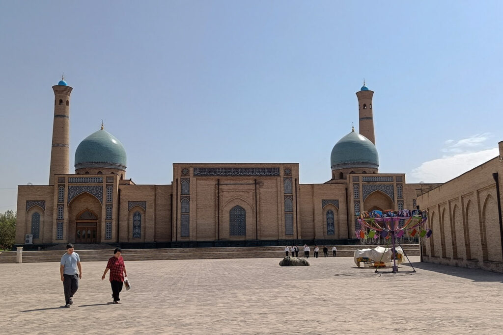 Muyi Muborak Madrasah in Tashkent Uzbekistan