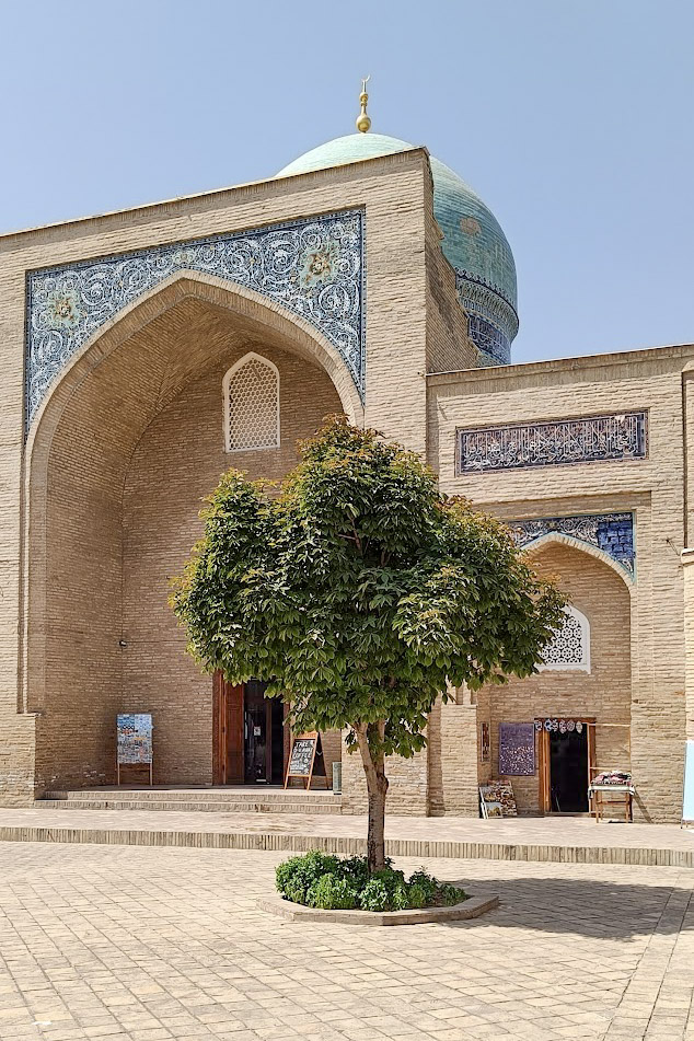 The Barak-Khan Madrasa in Uzbekistan