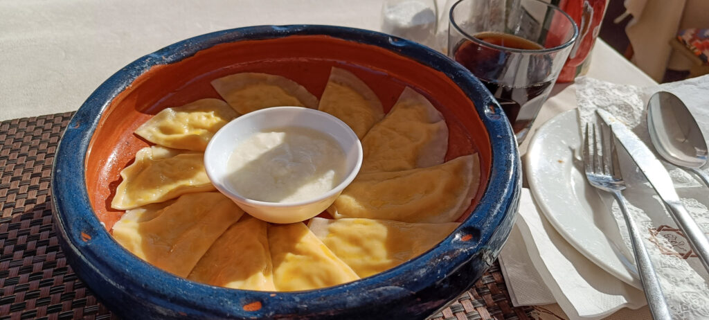 Khiva's speciality of Kartoshka barak