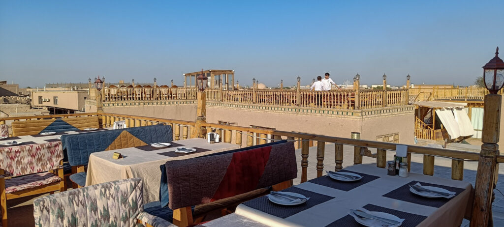 Terrassa Restaurant in Khiva, Uzbekistan