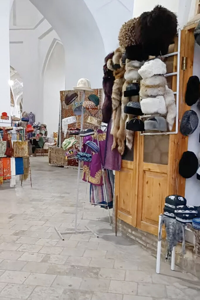 Toqi Telpak Furshon: The Hat-Seller's Dome in Bukhara Uzbekistan