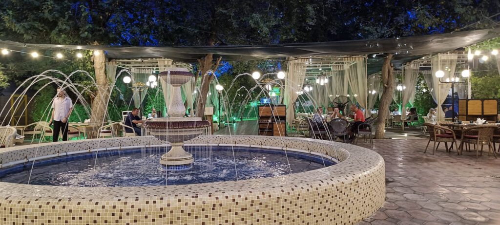 Kukeldash Garden Family Restaurant in Bukhara, Uzbekistan