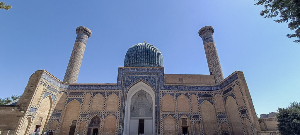 Gur e Amir Mausoleum Complex in Samarkand, Uzbekistan