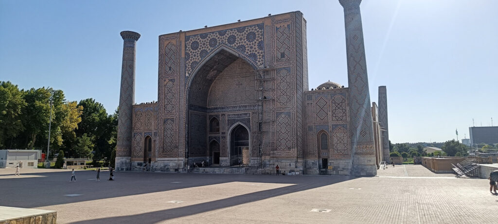 Ulugh Beg Madrasa in Samarkand, Uzbekistan
