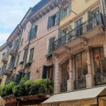 Where to stay in Verona: A street running through the Centro Storico