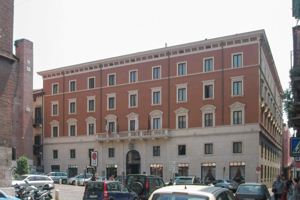 The Hotel Due Torri in Verona, Italy
