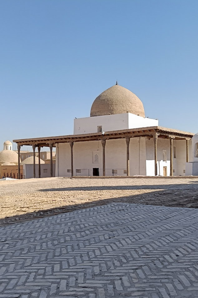 The Ak Mosque in Khiva