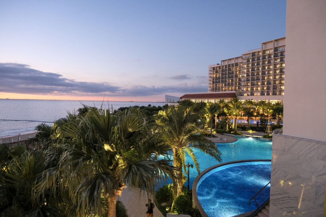 The Ryukyu Hotel and Resort in Okinawa, Japan