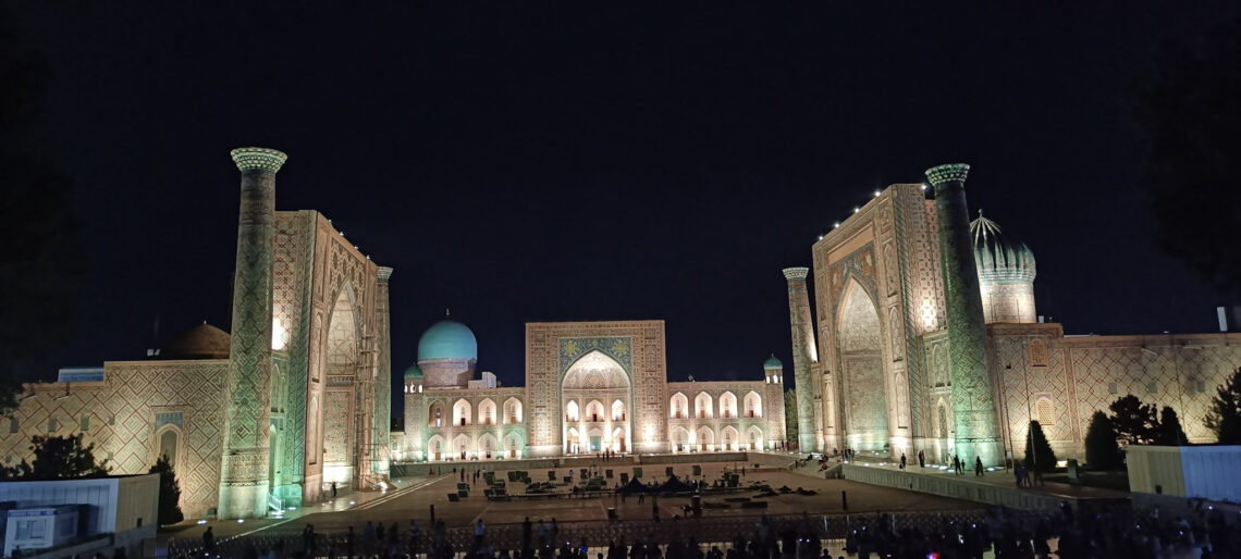 Registan in Samarkand, part of a 10 days in Uzbekistan trip