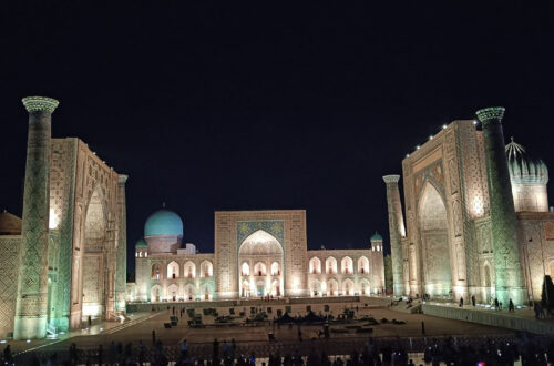 Registan in Samarkand, part of a 10 days in Uzbekistan trip