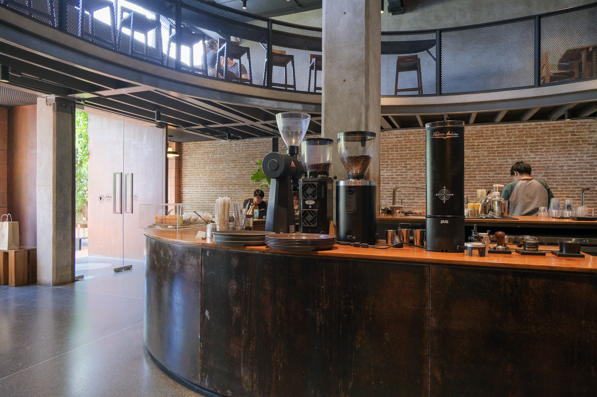 Interior of Akha Ama Coffe, Phra Singh Chiang Mai