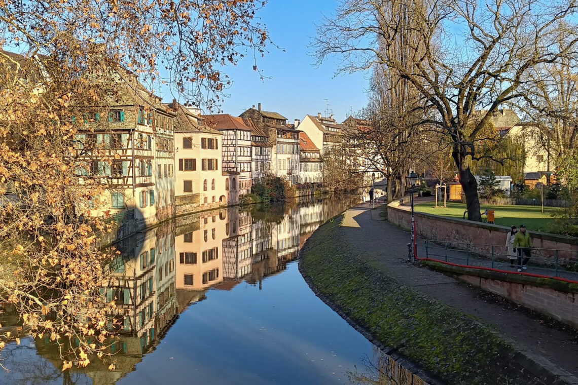 where to stay in Strasbourg for Christmas, a view of the canal