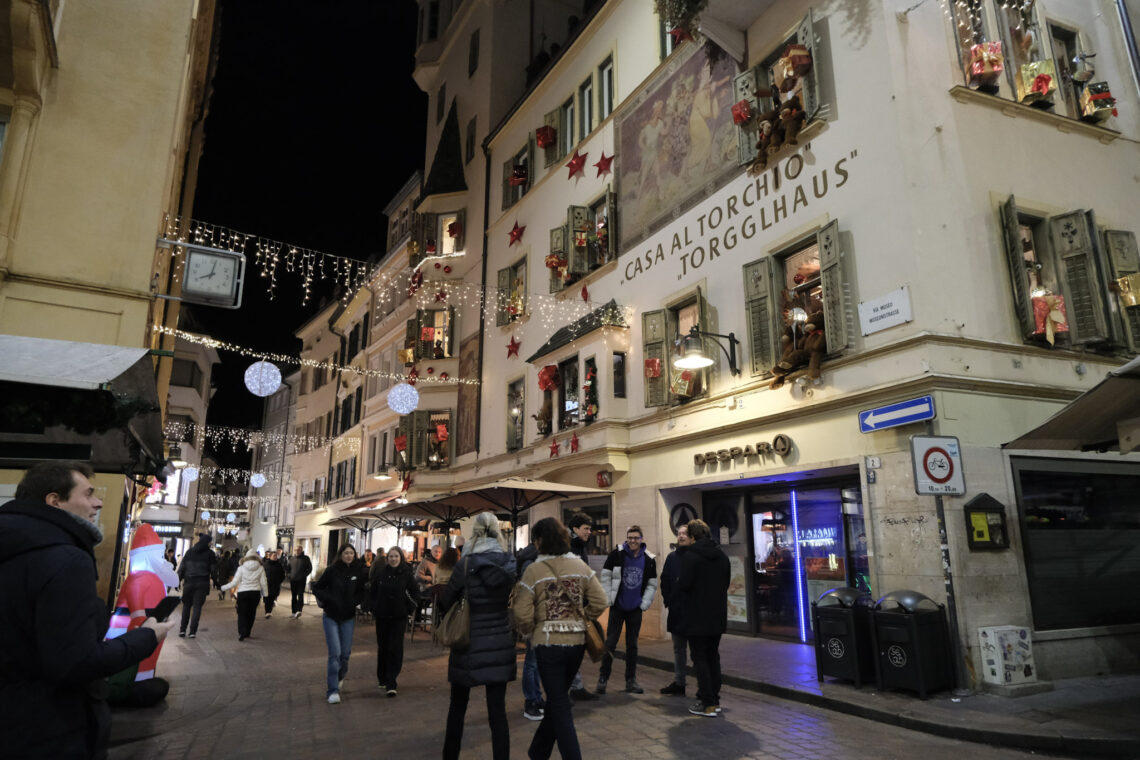 Where to stay in bolzano for christmas, old town
