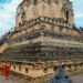 3 days in Chiang Mai, monks near the temple